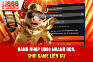 Đăng Nhập U888 Nhanh Gọn, Chơi Game Liền Tay