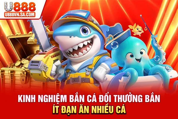 Kinh nghiệm bắn cá đổi thưởng: Bắn ít đạn, ăn nhiều cá